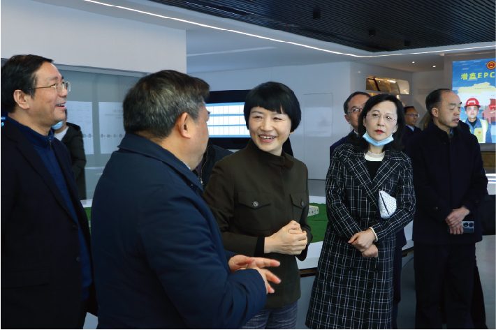 江西省政府副省長盧小青蒞臨增鑫科技走訪調(diào)研
